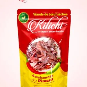 Kilichi Assaisonné au Piment